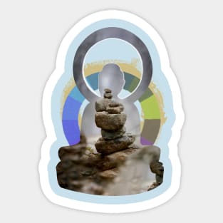 Buddha of Balance Sticker